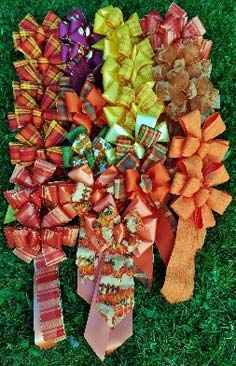 2020 Assorted Fancy Classic Harvest Bows