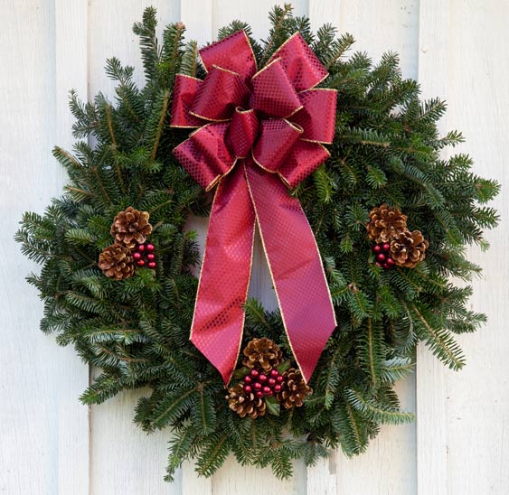 Retail Wreaths, Garland & Bows: Emilie's Christmas Bows, garland and ...